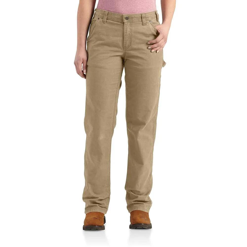 CARHARTT Crawford Loose Fit pants Women&acute;s （ DarkKhaki ） [t]｜クライムスワールド 店