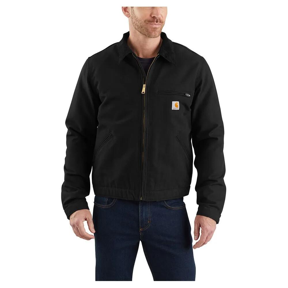 CARHARTT Duck Detroit jacket （ Black ）  [t]