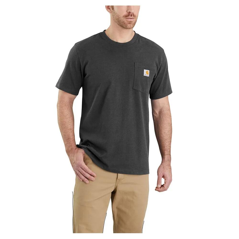 CARHARTT K87 Relaxed Fit short sleeve T-shirt （ CarbonHeather ） [t]