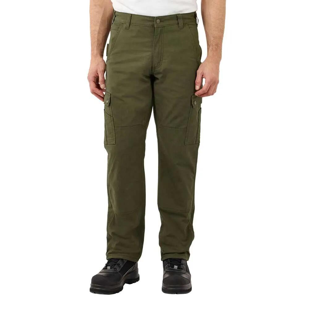 CARHARTT Rugged Flex Fleece Lined Relaxed Fit cargo pants （ Basil ） [t]｜クライムスワールド 店
