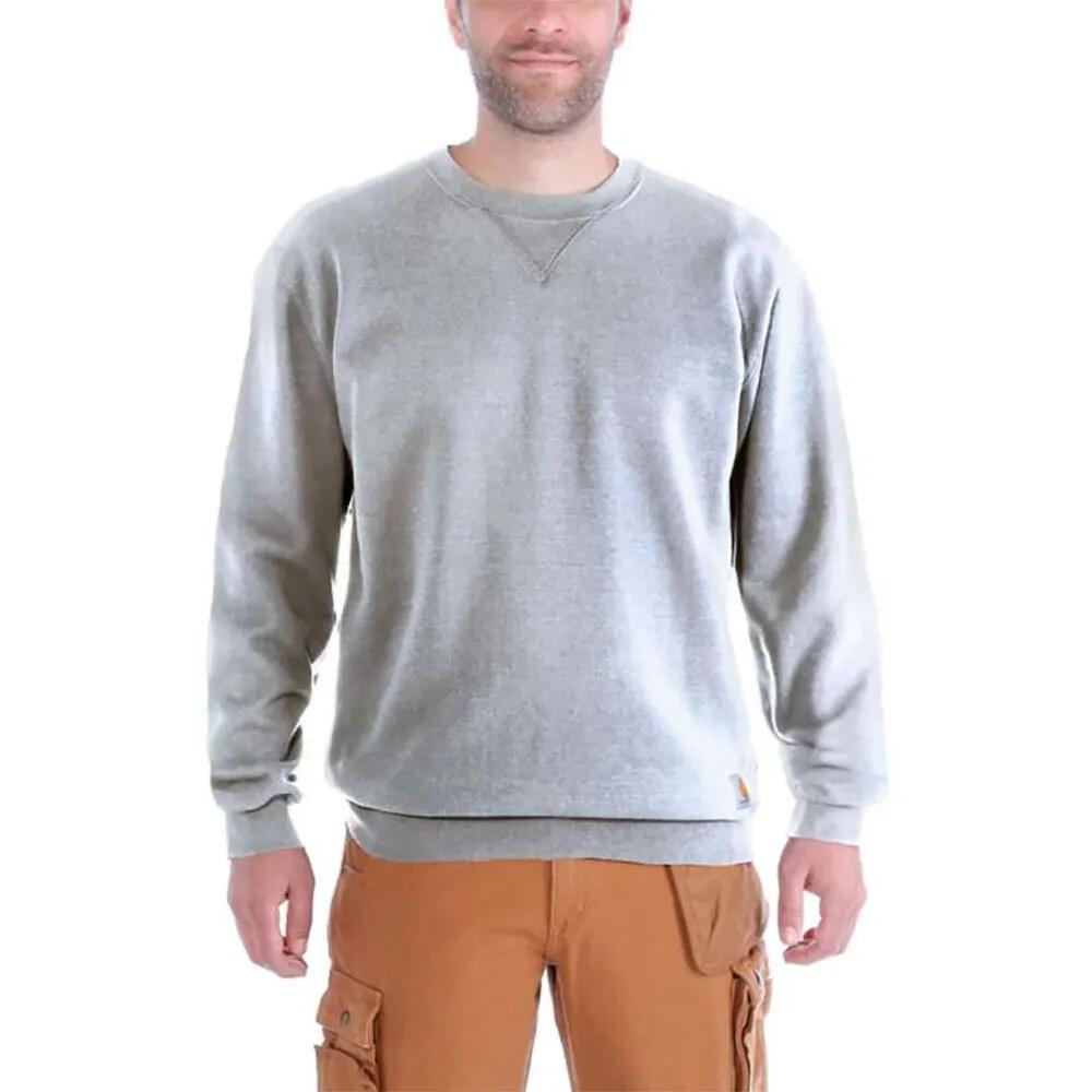 CARHARTT Crewneck sweatshirt （ HeatherGrey ） [t]｜クライムスワールド 店