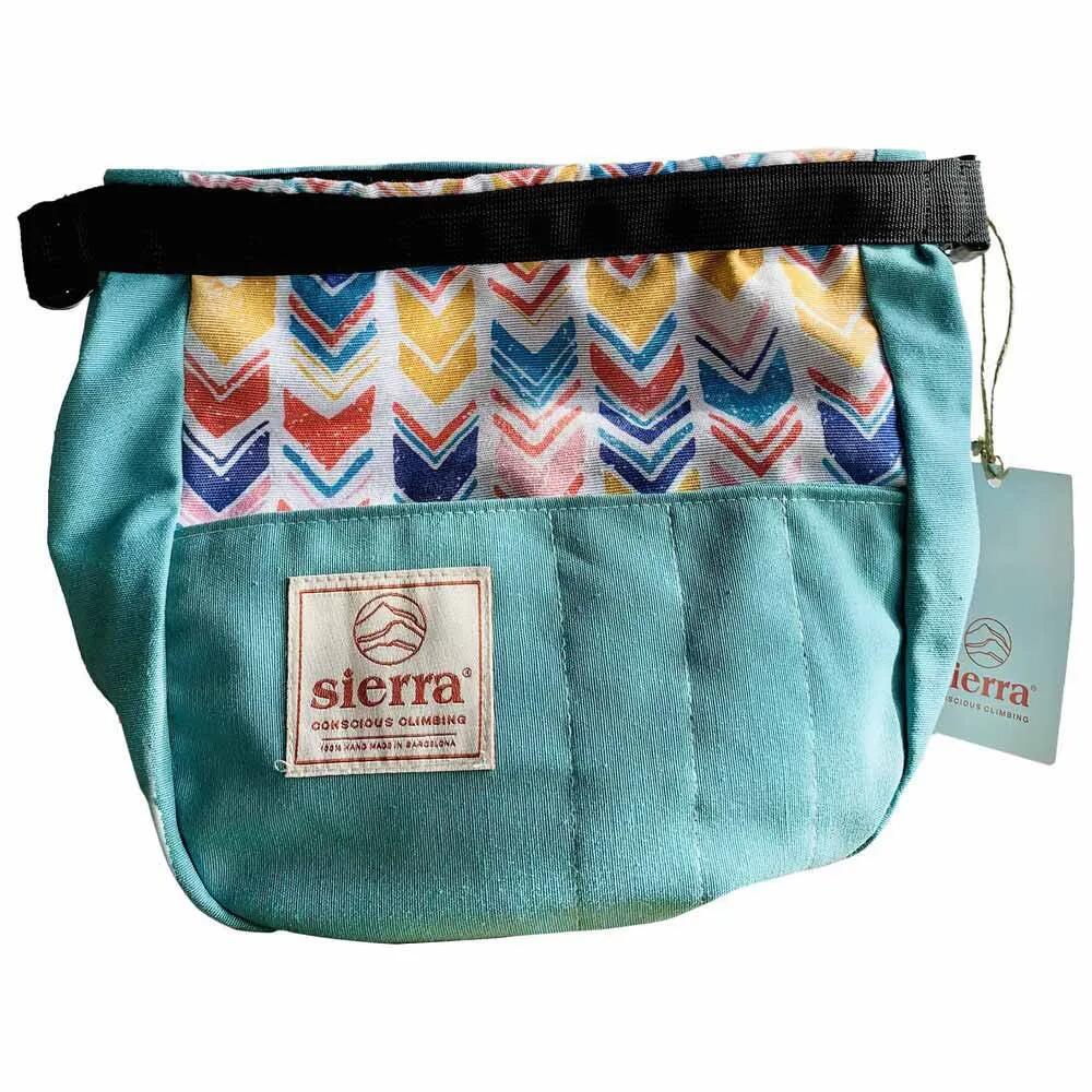 シ内鰓 クライミング 益荒男 井戸釣瓶 車輪止め 御徒面子 （ Indian ） | SIERRA CLIMBING Solid Bucket Chalk Bag [t]