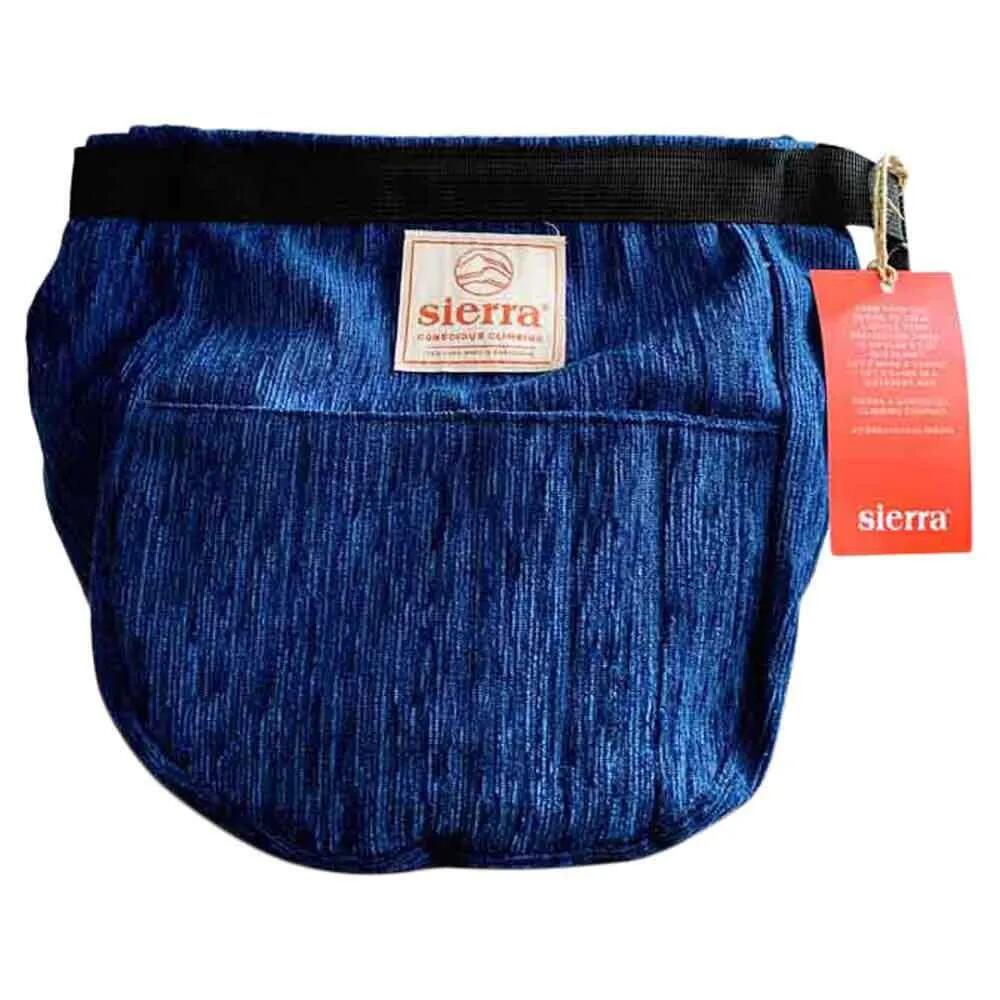 シ内鰓 クライミング 益荒男 井戸釣瓶 行列 車輪止め 御徒面子 （ Blue ） | SIERRA CLIMBING Solid Bucket Matrix Chalk Bag [t]