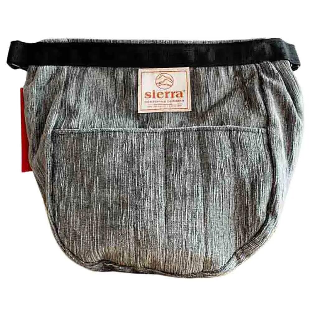 シ内鰓 クライミング 益荒男 井戸釣瓶 行列 車輪止め 御徒面子 （ Grey ） | SIERRA CLIMBING Solid Bucket Matrix Chalk Bag [t]