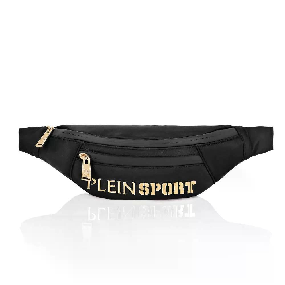 PHILIPP PLEIN SPORT Fanny Pack ウエストポーチ （ Black/LightGold ） [t]｜クライムスワールド 店 11,076円