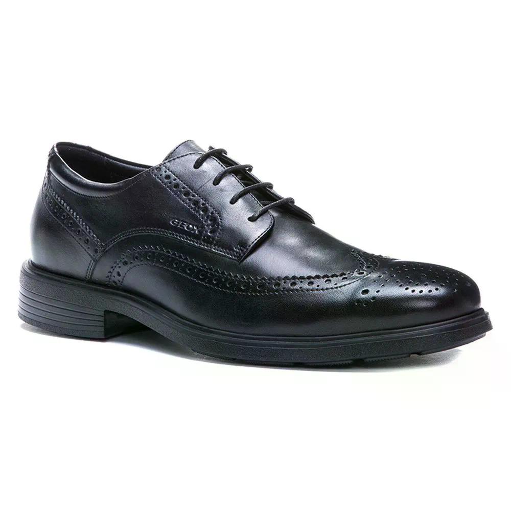 ジェオックス アイルランド共和国の首都 シューズ （ Black ） | GEOX Dublin Shoes  [t]