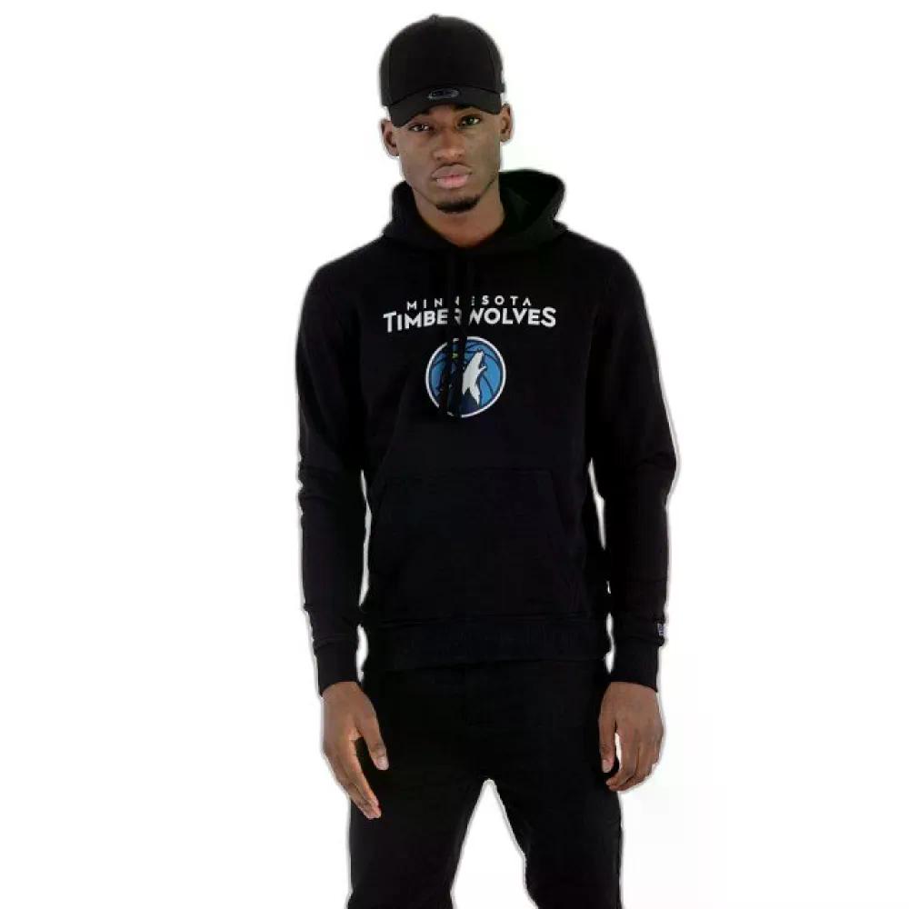 NEW ERA NBA Regular Minnesota Timberwolves パーカー （ Black ） [t]