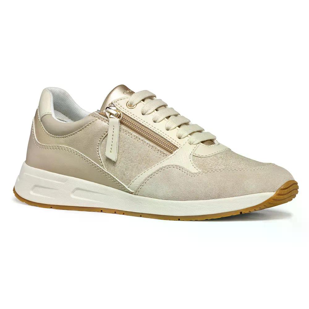 ジェオックス ブルミヤ スニーカー レディース （ LightTaupe ） | GEOX Bulmya Sneakers Woman  [t]