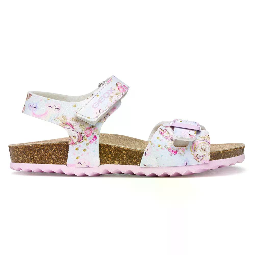 ジェオックス アドリエル キッズ サンダル （ Crystal/Pink ） | GEOX Adriel Kids Sandals [t]｜クライムスワールド 店