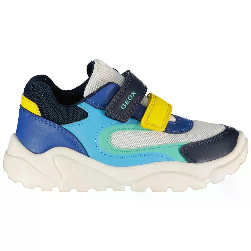 ジェオックス チュフチュフ ベビー スニーカー （ White/Navy ） | GEOX Ciufciuf Baby Sneakers [t]｜クライムスワールド 店