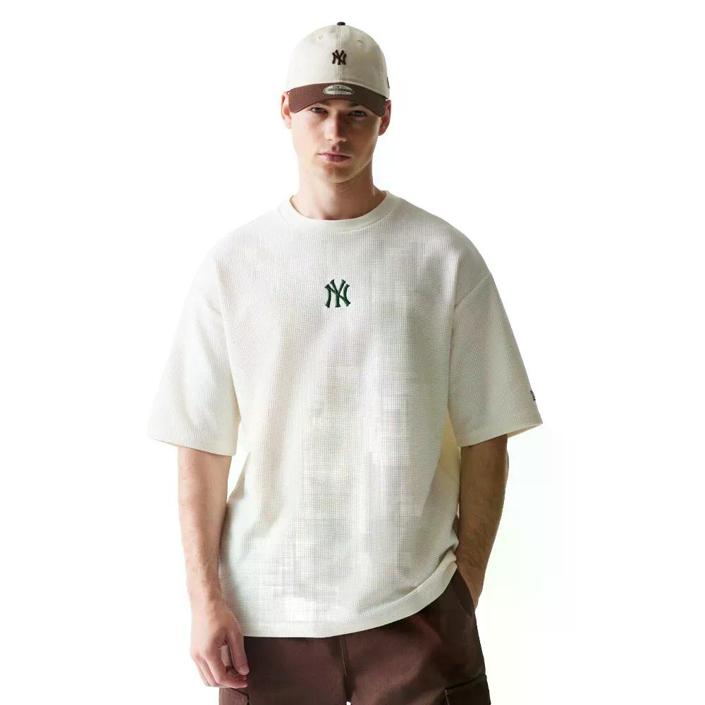 NEW ERA MLB Waffle New York Yankees 半袖Tシャツ （ OpenWhite ） [t]