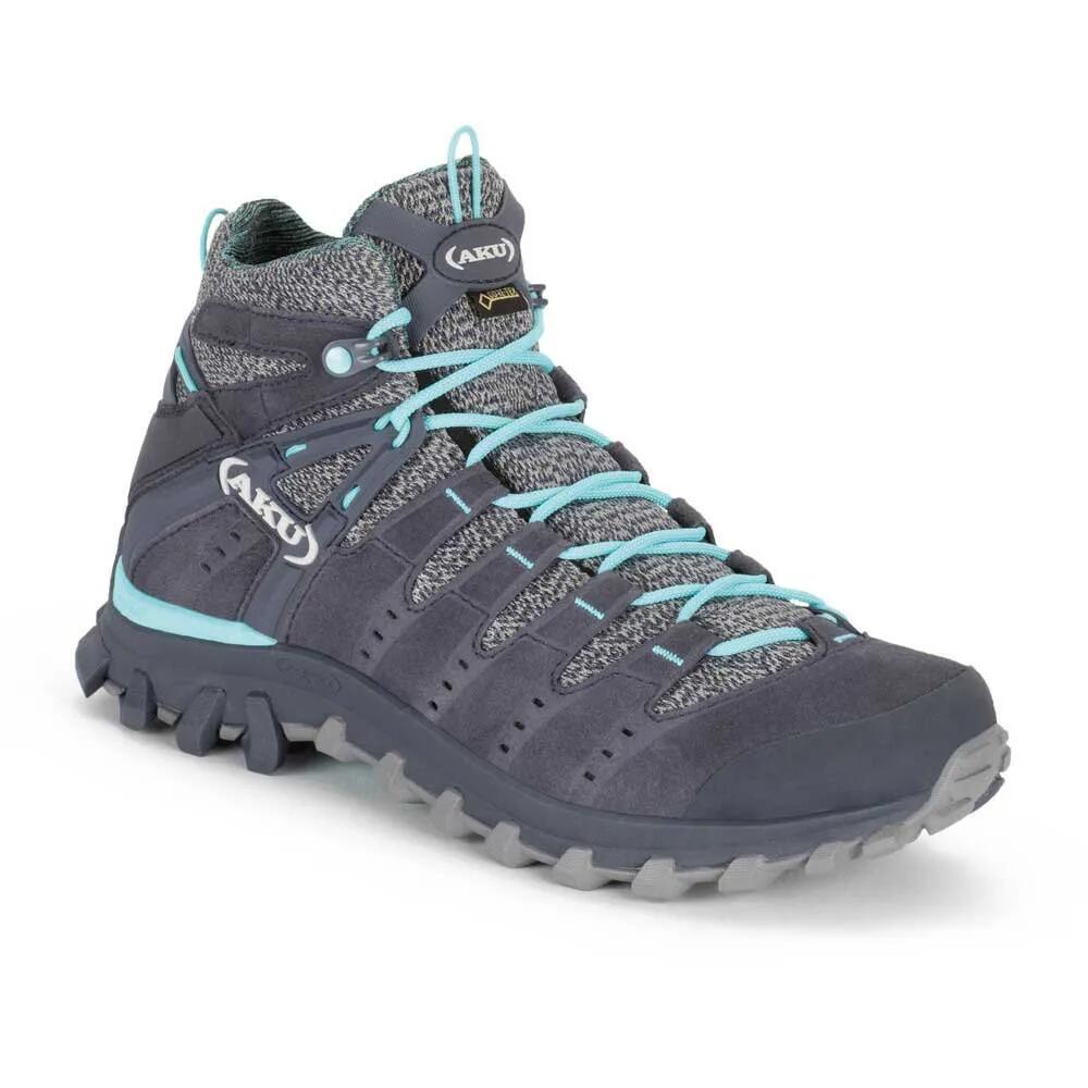 【楽天市場】アク アルテラ ライト ミッド ゴアテックス ハイキングブーツ レディース （ Anthracite / Light Blue