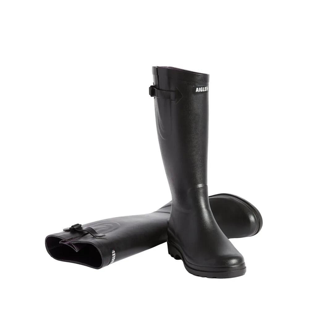 エーグル エーグランティーヌ ツー エヌエル レインブーツ レディース （ Black ） | AIGLE Aiglentine 2 NL rain boots Women [t]