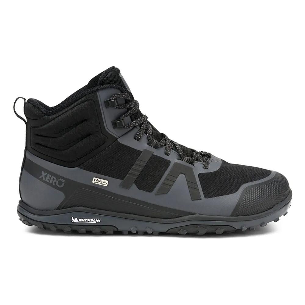 ゼロシューズ スクランブラー ミッド ツー ダブリュピー ハイキングブーツ （ Black / Asphalt ） | XERO SHOES Scrambler Mid II WP hiking boots [t]