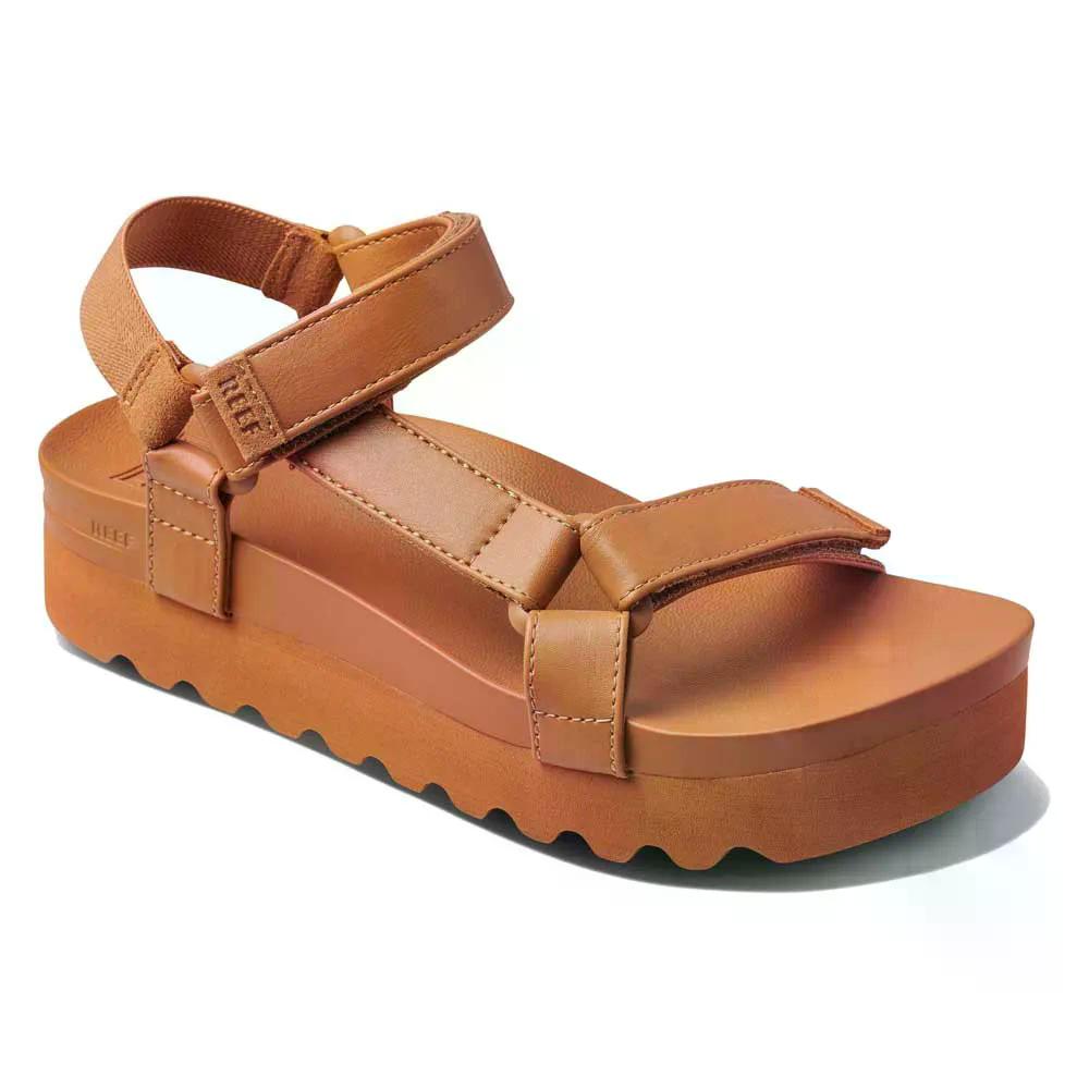 リーフ クッション レム ハイ サンダル レディース （ Cognac ） | REEF Cushion Rem Hi Sandals Women [t]