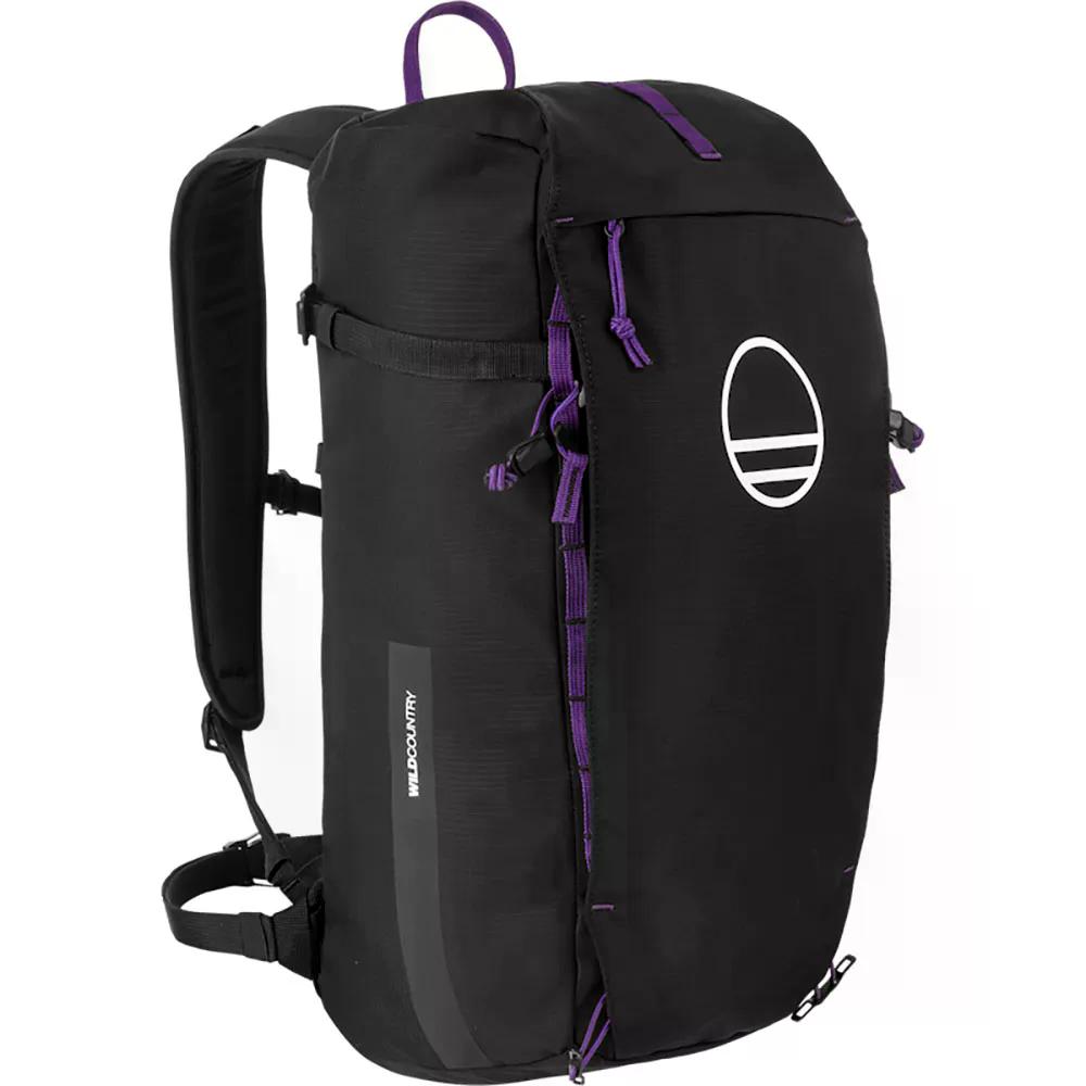 ワイルドカントリー プログレス 25L バックパック （ Black/ParachutePurple ） | WILDCOUNTRY Progress 25L Backpack [t]｜クライムスワールド 店