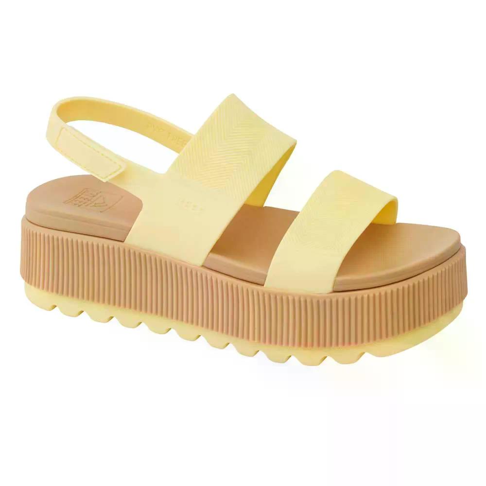 リーフ ウォーター ビスタ ハイヤー プラットフォーム サンダル レディース （ PaleBanana ） | REEF Water Vista Higher Platform Sandals Women [t]