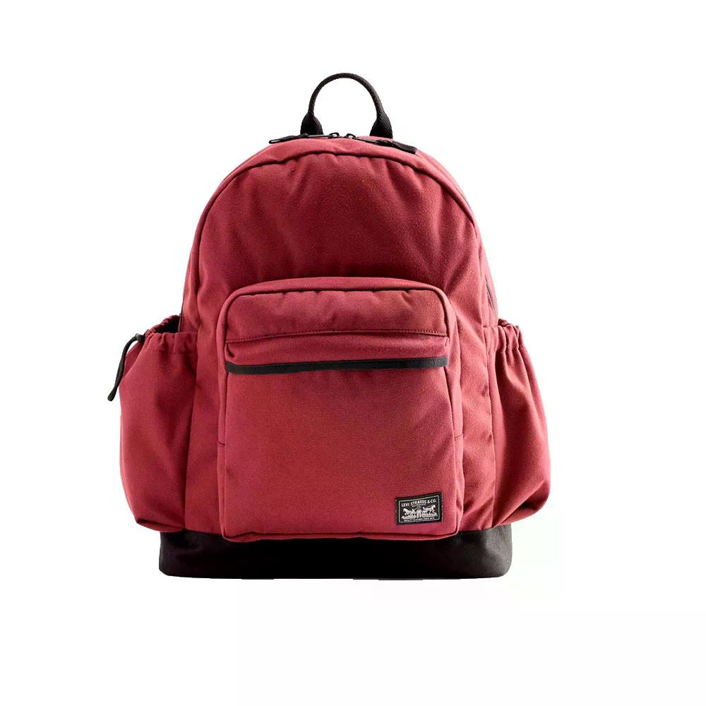 リーヴァイズジーンズ アクセサリーズ 布教活動 ベイ うしろ側容器に並べる （ OxbloodRed ） | LEVI’S ACCESSORIES Mission Bay Backpack  [t]