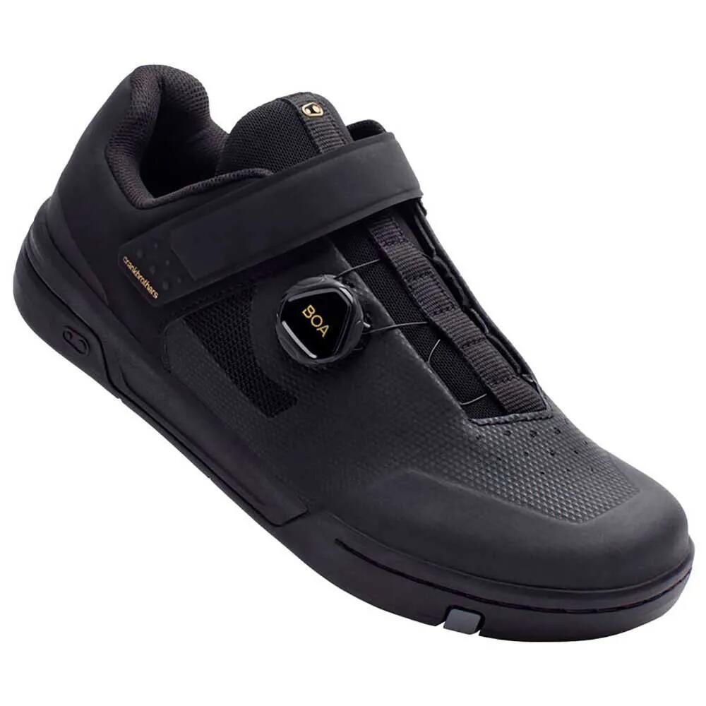 クランクブラザーズ スタンプ BOA アウトソール MTB シューズ （ Black/Gold ） | CRANKBROTHERS Stamp BOA Outsole MTBShoes [t]