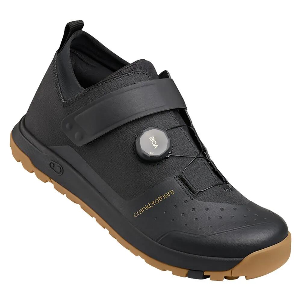 クランクブラザーズ スタンプ トレイル BOA MTB シューズ （ Black/Gold ） | CRANKBROTHERS Stamp Trail BOA MTBShoes  [t]