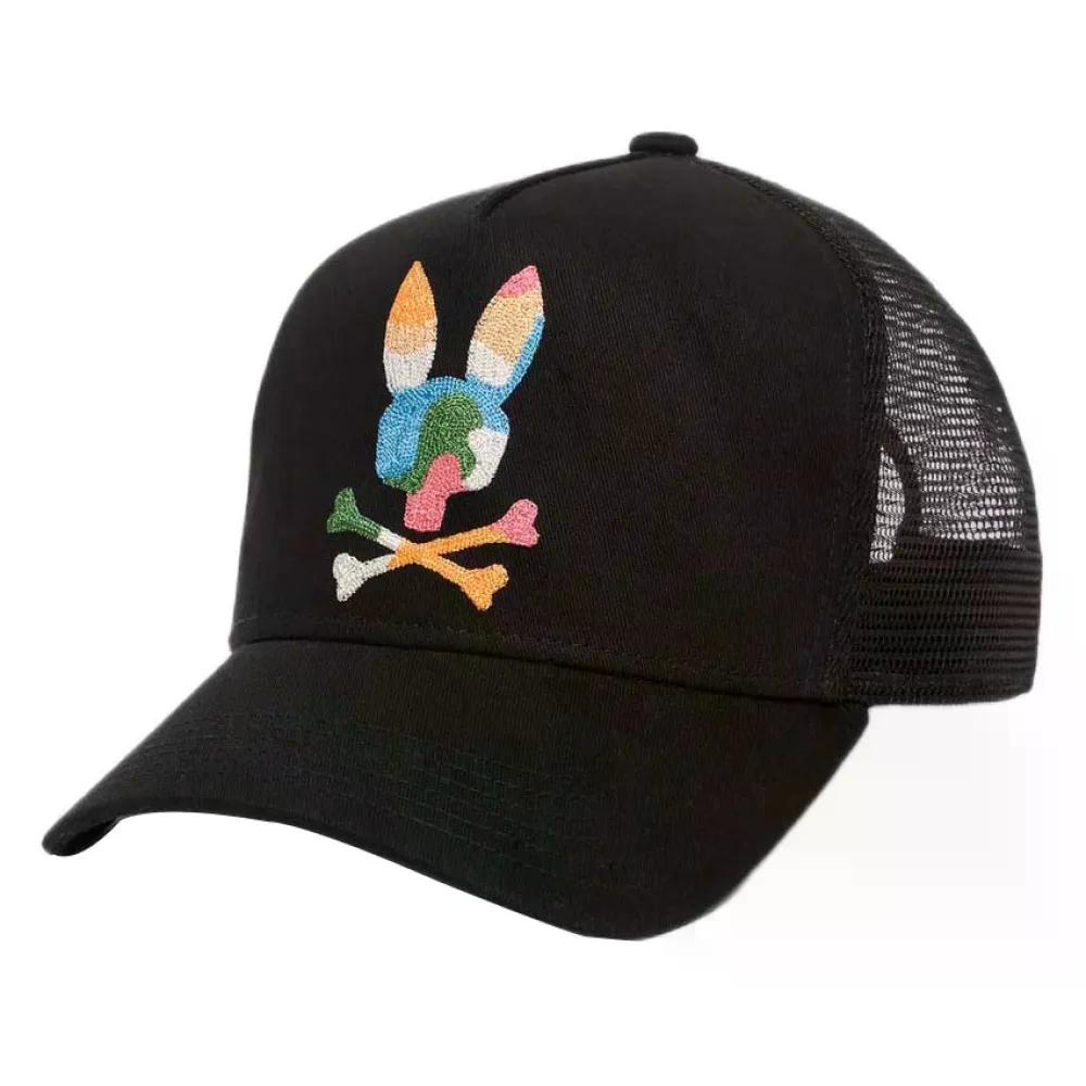 サイコバニー MO1500078 キャップ （ Black ） | PSYCHO BUNNY MO1500078 Cap [t]｜クライムスワールド 店
