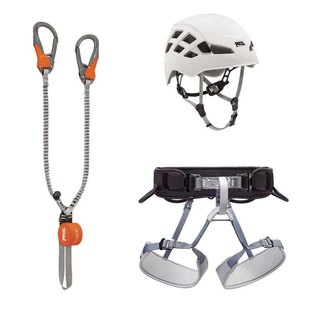 ペツル イージーフック 2 ヴィア フェラータ 書き割り （ Multicolor ） | PETZL Eashook 2 Via Ferrata Set  [t]
