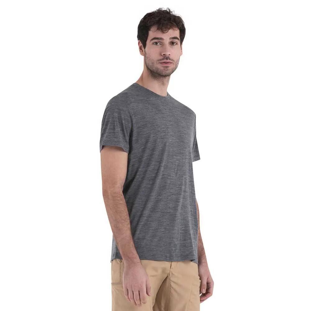 アイスブレーカー メリノ 150 テック ライト III ショート スリーブ Tシャツ （ Gritstone Heather-013 ） | ICEBREAKER Merino 150 Tech Lite III short sleeve T-shirt [t]