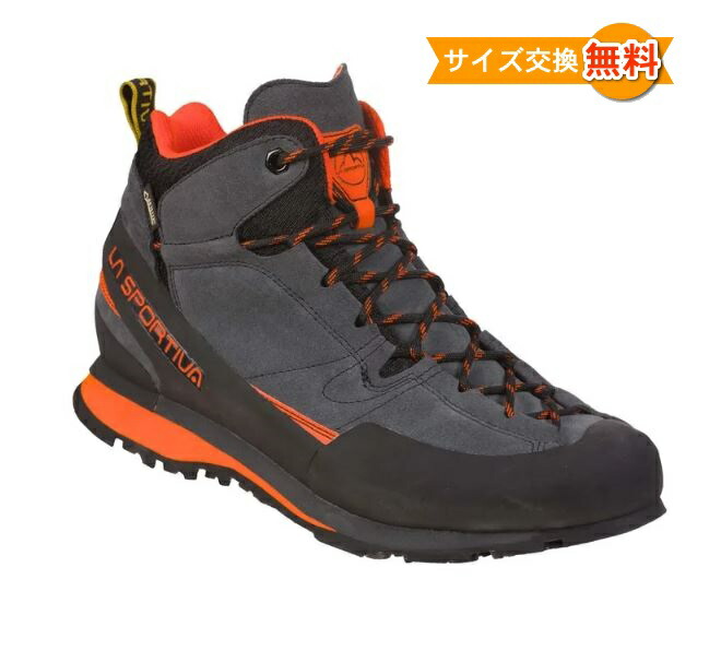 スポルティバ ボルダーX ミッド GTX ( Carbon / Flame ) | La Sportiva Boulder X Mid GTX [o]