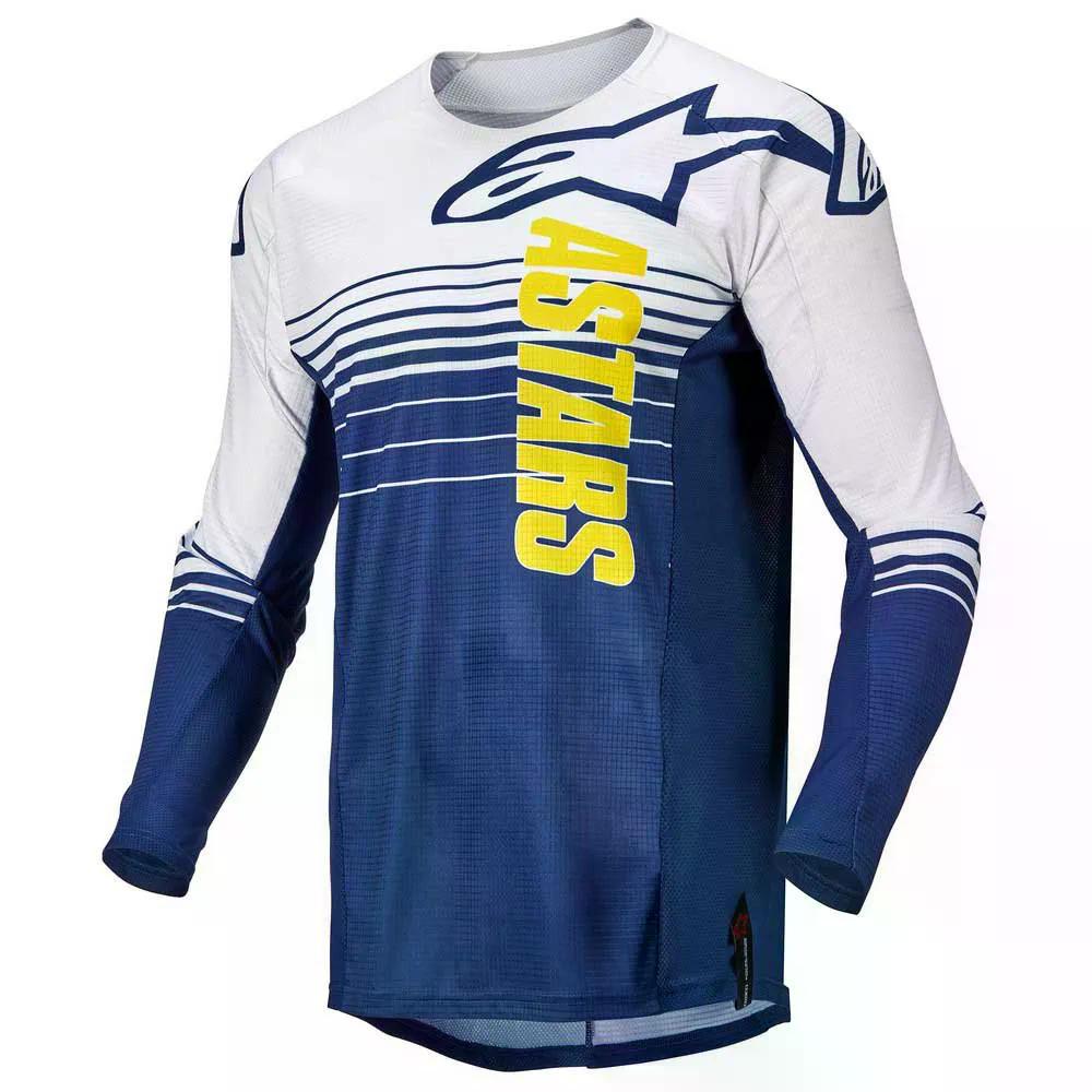 アルパインスターズ テックスター ファントム ロングスリーブ ジャージ （ DarkBlue/White ） | ALPINESTARS Techstar Phantom long sleeve jersey [t]｜クライムスワールド 店