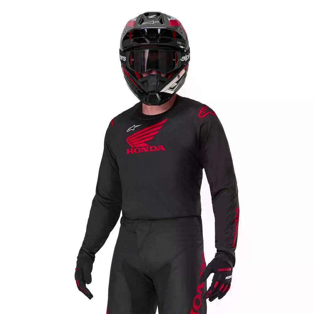 アルパインスターズ ホンダ レーサー アイコニック ロングスリーブ ジャージ （ Black/Red ） | ALPINESTARS Honda Racer Iconic long sleeve jersey [t] 9,030円