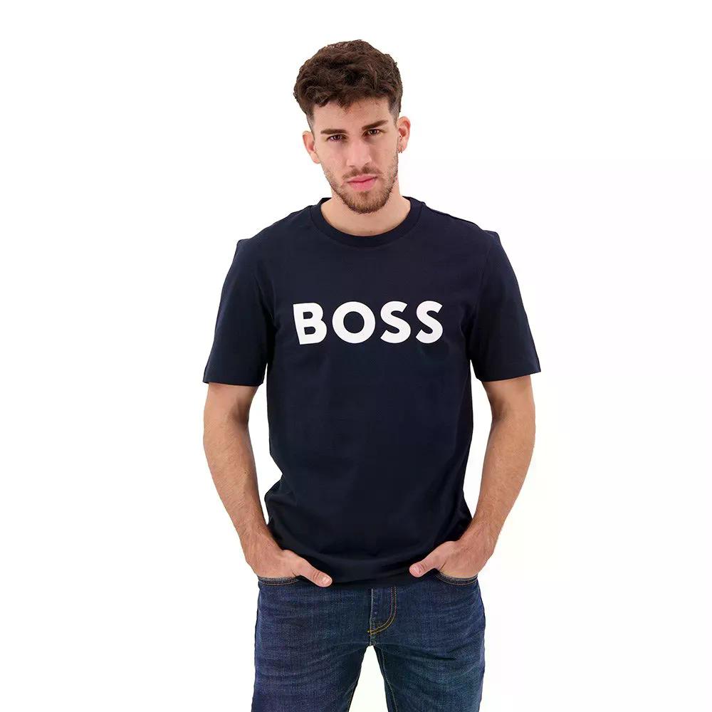 ボス ティバート 354 10247153 ショートスリーブ Tシャツ （ DarkBlue ） | BOSS Tiburt 354 10247153 short sleeve T-shirt [t]