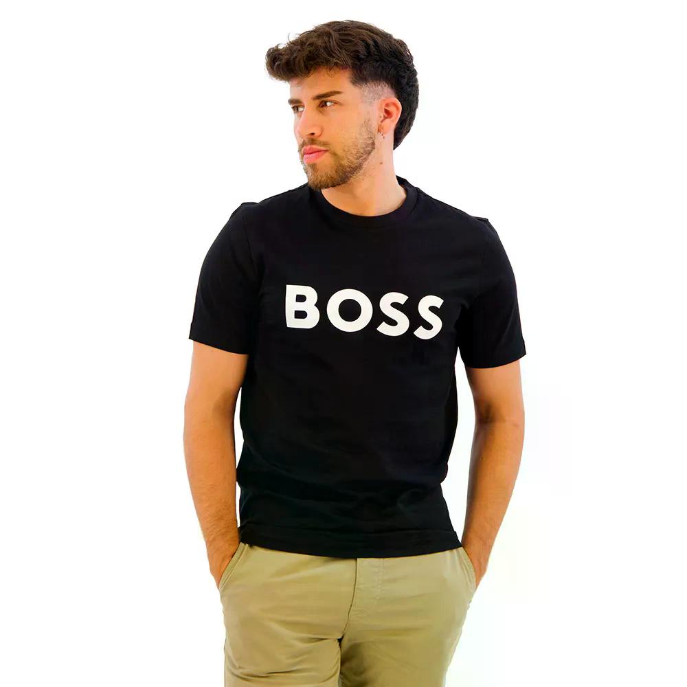 ボス ティバート 354 10247153 ショートスリーブ Tシャツ （ Black ） | BOSS Tiburt 354 10247153 short sleeve T-shirt [t]