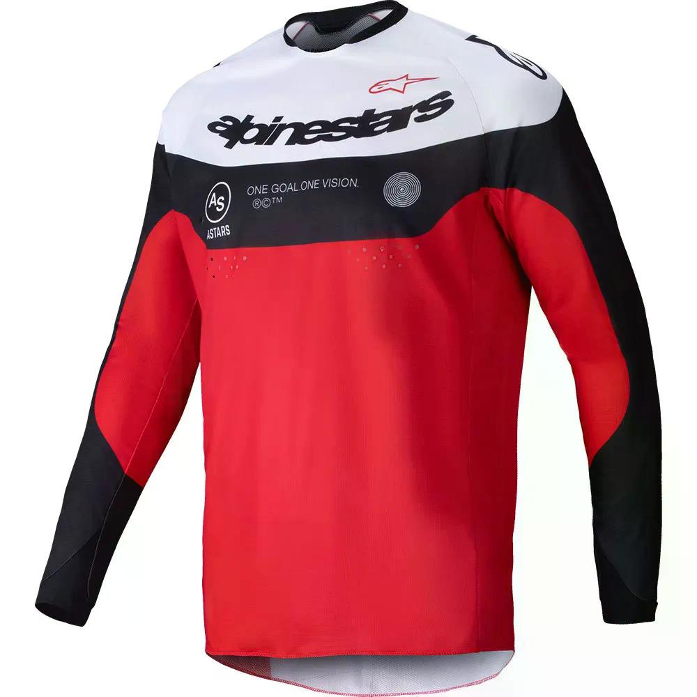 アルパインスターズ プロデュラ ロング捩り プルオーバー （ Black/BrightRed/White ） | ALPINESTARS Pro-Dura long sleeve jersey  [t]