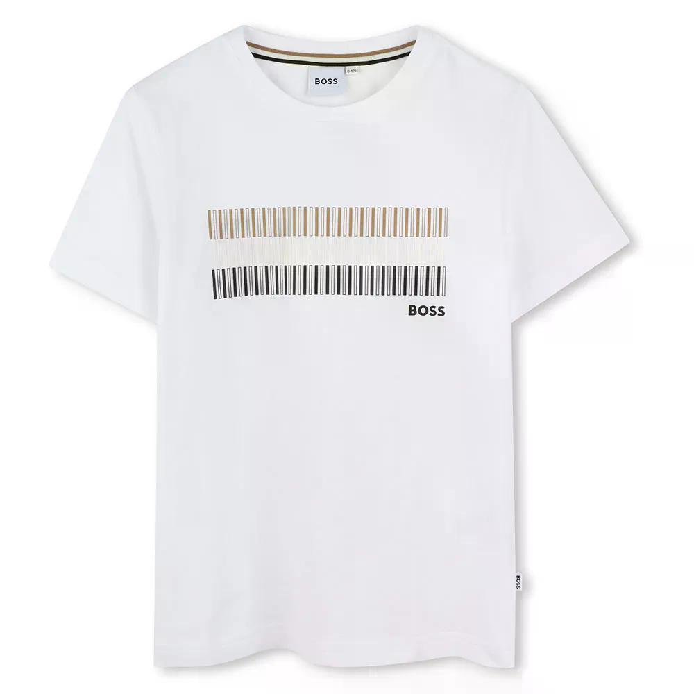 ボス J52035 ショートスリーブ Tシャツ （ White ） | BOSS J52035 short sleeve T-shirt [t]