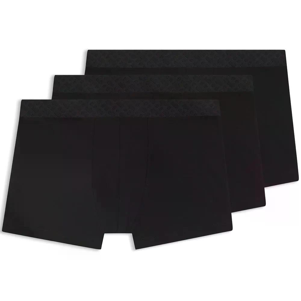 ボス ロゴ 10273568 トランク ボクサー 3枚セット （ Black ） | BOSS Logo 10273568 Trunk boxers 3 units [t]｜クライムスワールド 店