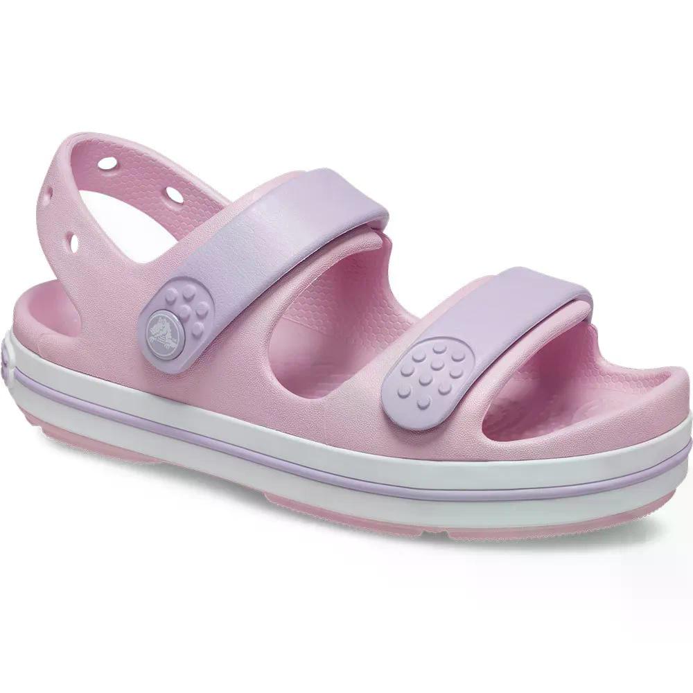 クロックス 時辰儀ダンス楽隊 クルーザー キッズ サンダル （ Ballerina/Lavender ） | CROCS Crocband Cruiser kidsSandals  [t]