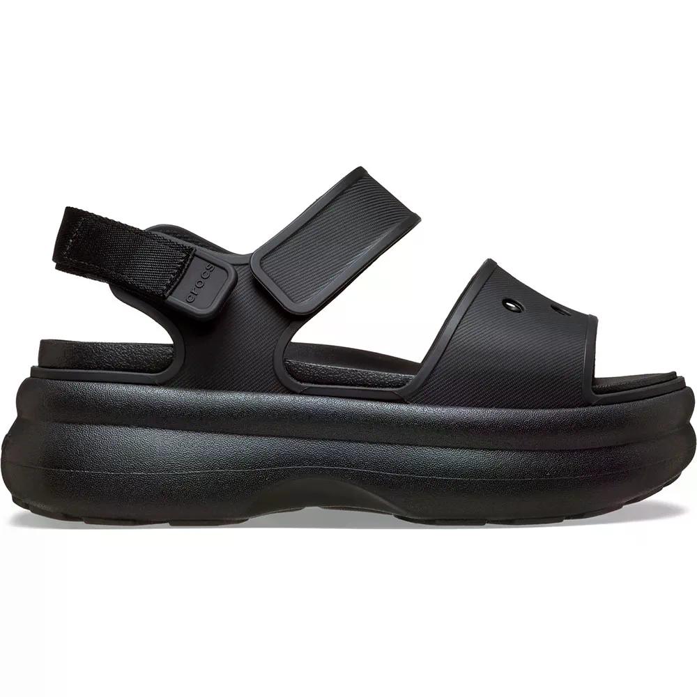 クロックス ソーホー & ストラップ レディース サンダル （ Black ） | CROCS Soho & Strap Sandals Woman [t]