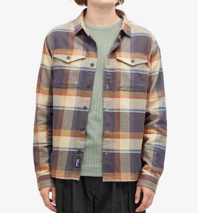patagonia FA14 フィヨルド フランネルシャツ S SURF チェック