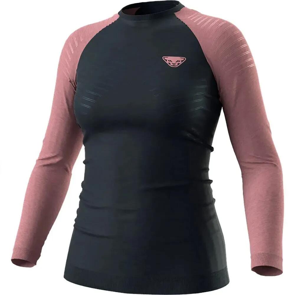 ディナフィット ツアー ライト ロングスリーブ ベース レイヤー レディース （ Mokarosa ） | DYNAFIT Tour Light Long sleeve base layer Women [t]