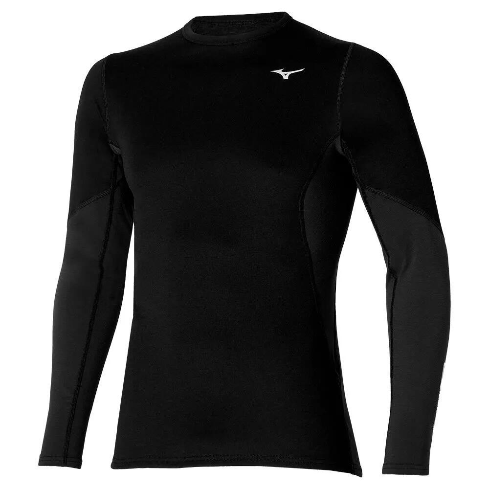 【楽天市場】ミズノ メリノ ウール クルー ロングスリーブ ベース レイヤー （ Black ） | MIZUNO Merino Wool