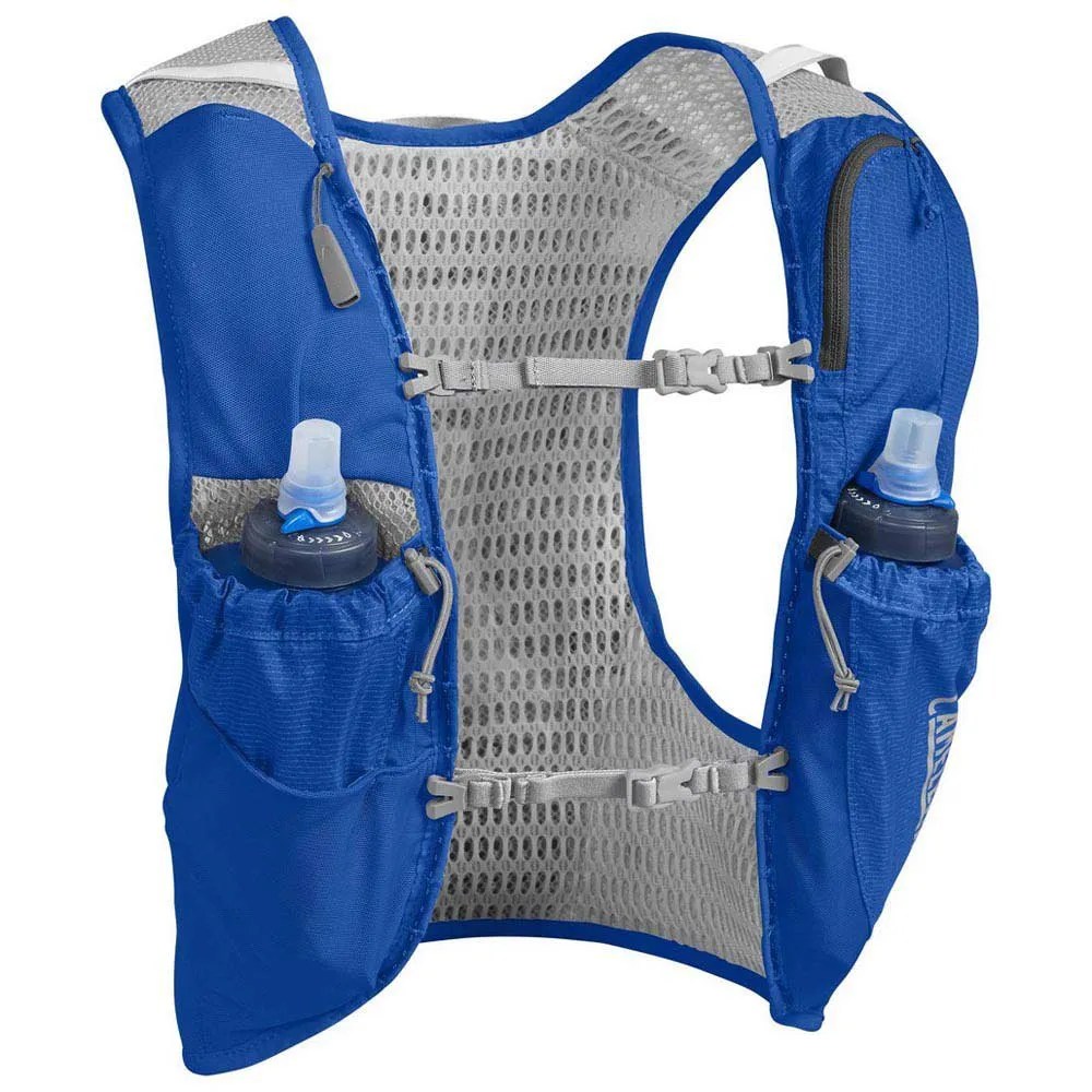 キャメルバック ウルトラ プロ 6L ウィズ 2 クイック ストウ フラスク ハイドレーション ベスト （ Nautical Blue / Black ） | CAMELBAK Ultra Pro 6L With 2 Quick Stow Flask Hydration Vest [t]