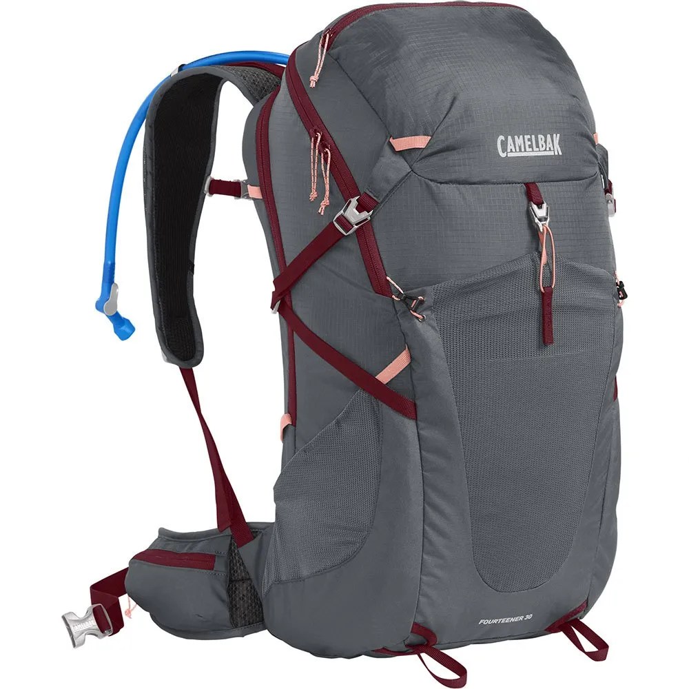 キャメルバック フォーティーナー 30L+クルックス 3L レディース ハイドレーション うしろ側風呂敷き包み （ Castlerock / Cabernet ） | CAMELBAK Fourteener 30L+Crux 3L woman hydration backpack [t]