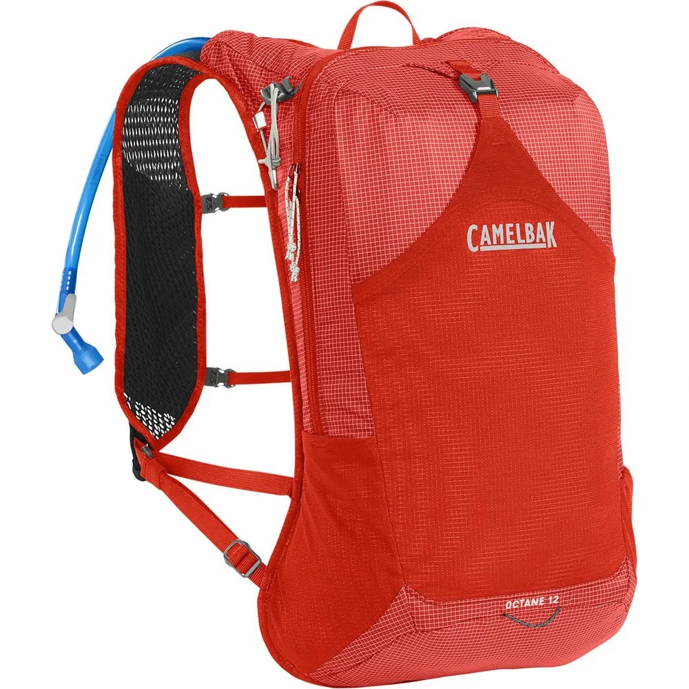 キャメルバック オクターネ 12L+フュージョン 2L ハイドレーション バックパック （ Red Poppy / Vapor ） | CAMELBAK Octane 12L+Fusion 2L hydration backpack [t]
