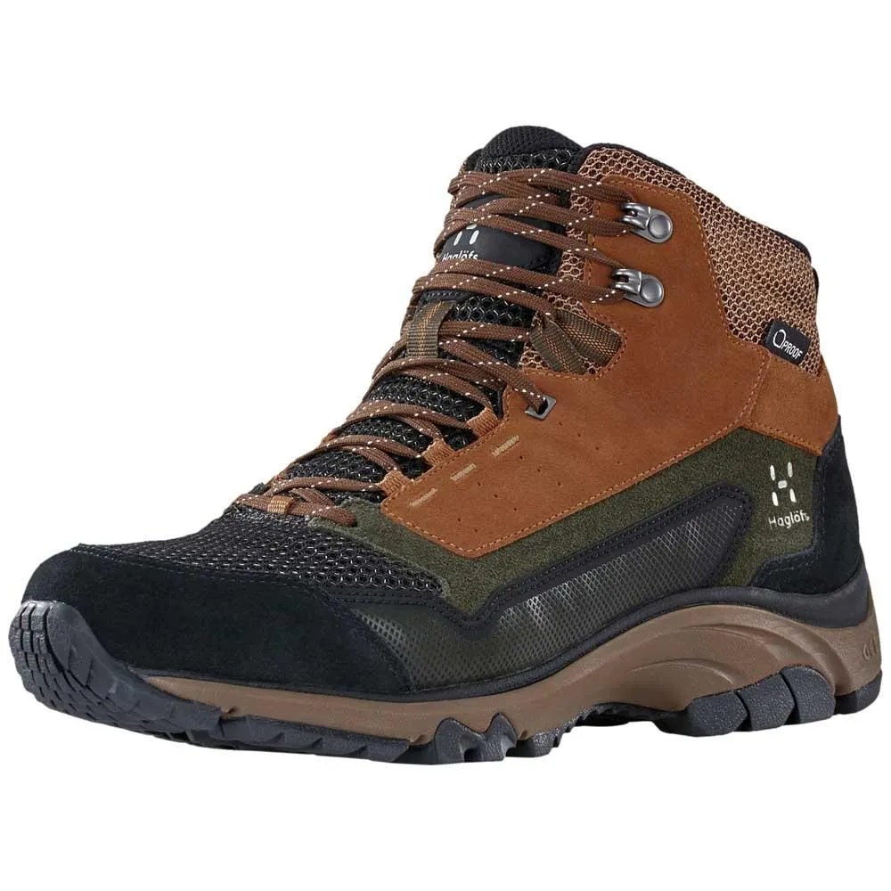 ホグロフス スクタ ミッド 校正刷り エコ 山歩き ブーツ （ Oak / Deep Woods ） | HAGLOFS Skuta Mid Proof Eco Hiking Boots [t]