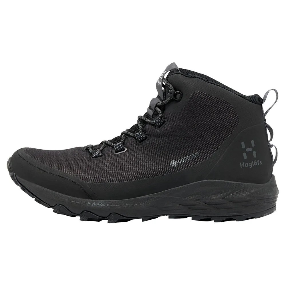 ホグロフス L.I.M FH ゴアテックス ミッド 山歩き ブーツ （ True Black / Magnetite ） | HAGLOFS L.I.M FH gore-tex Mid Hiking Boots [t]