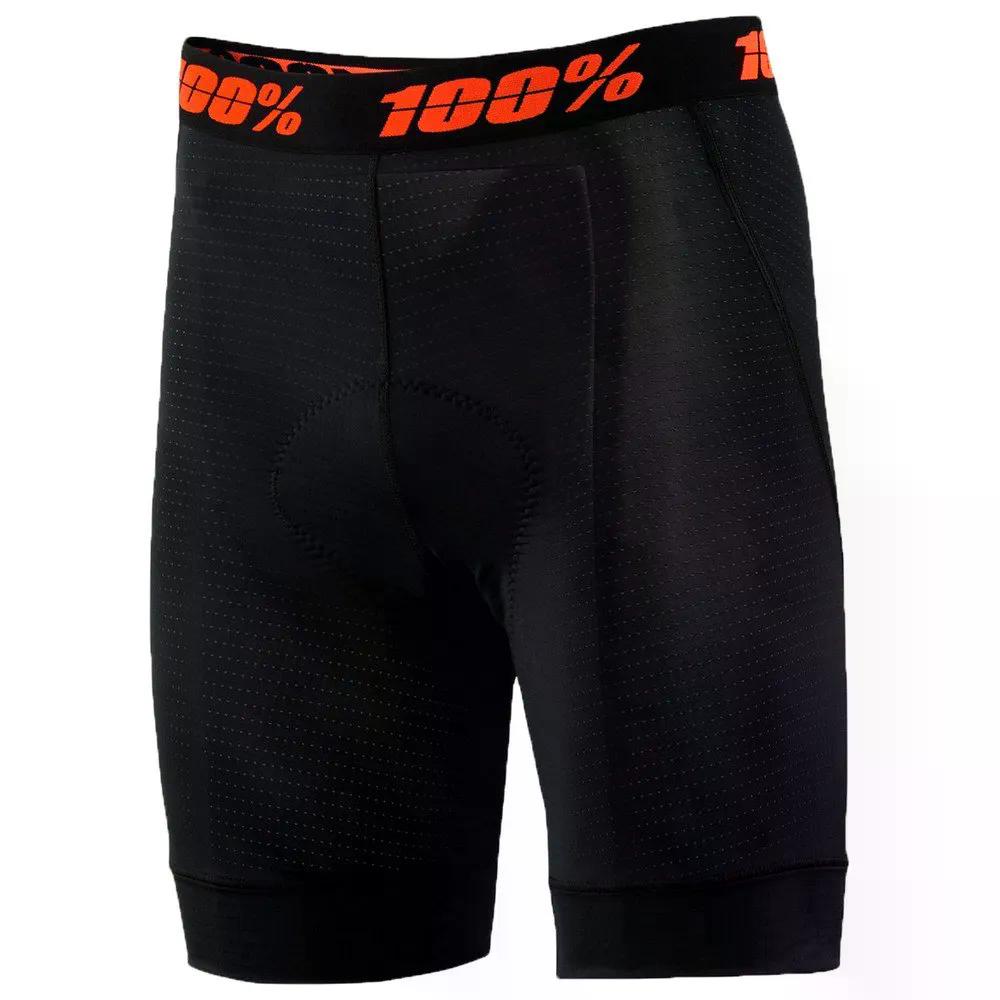100100分率 クラックス ベースレイヤー さる股引き （ Black ） | 100percent Crux Base Layer Shorts  [t]