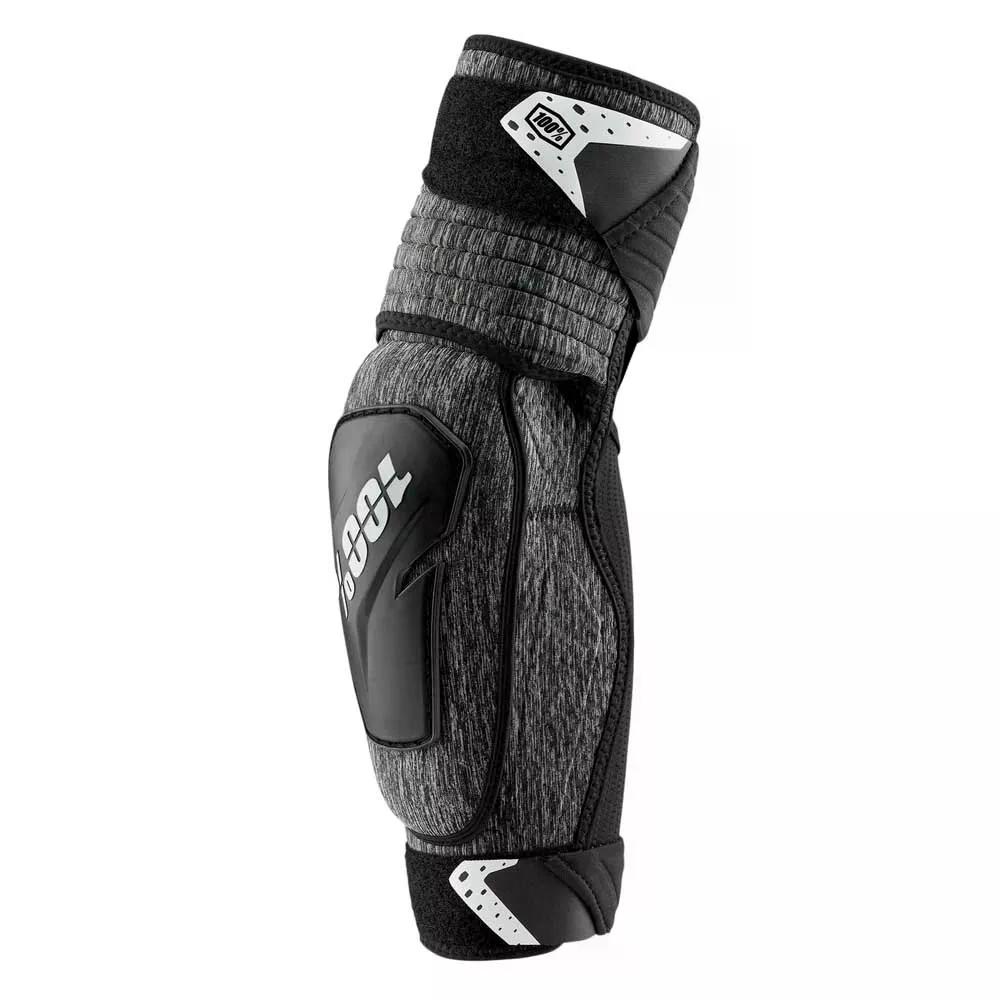 100100分率 フォーティス エルボーガード （ GreyHeather/Black ） | 100percent Fortis Elbow Guards  [t] 自転車・サイクリング-自転車用アクセサリー-スポーツ・アウトドア