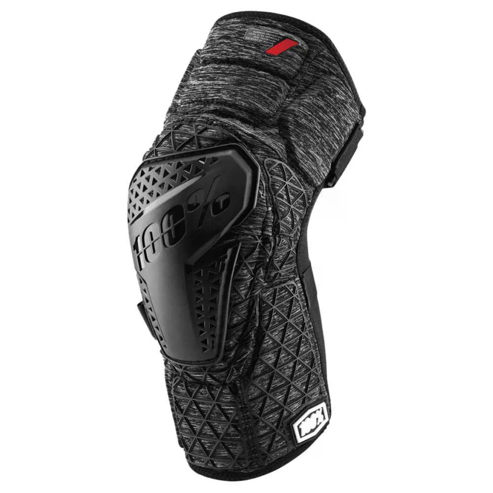 100パーセント サーパス ニーガード （ HeatherGrey/Black ） | 100percent Surpass Knee Guards [t]