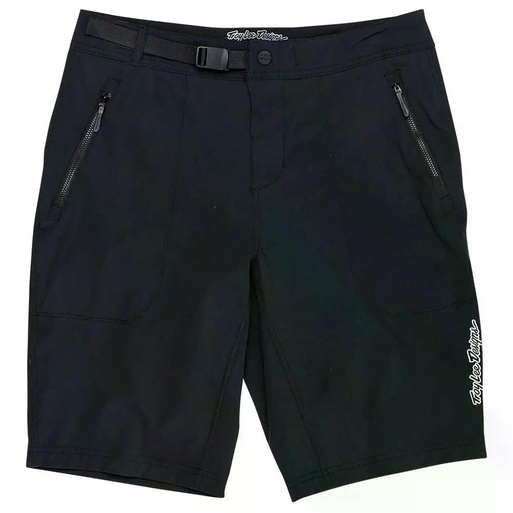 トロイリー デザインズ 視水平線 トレイル 貝殼 さる股引き （ Black ） | TROY LEE DESIGNS Skyline Trail Shell Shorts  [t]