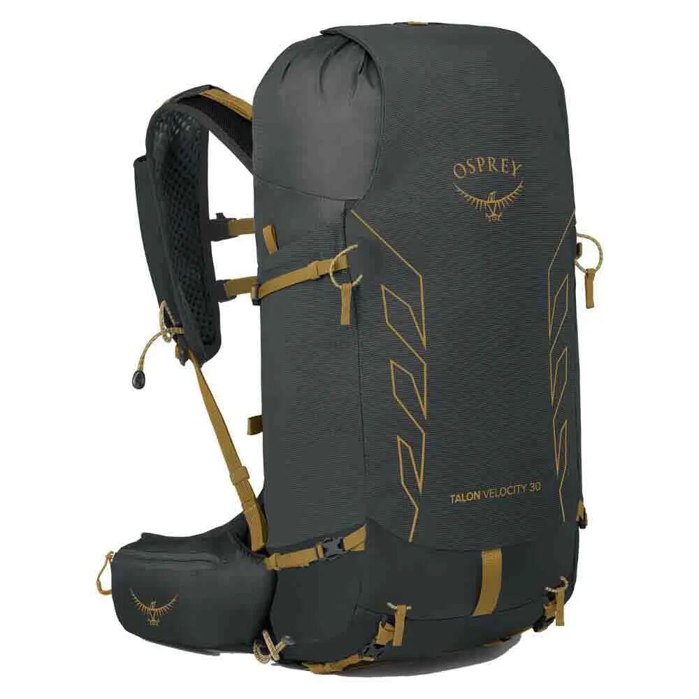 オスプレー ティーラオン ベロシティ 30 バックパック （ DarkCharcoal/TumbleweedYellow ） | OSPREY Talon Velocity 30 Backpack [t]